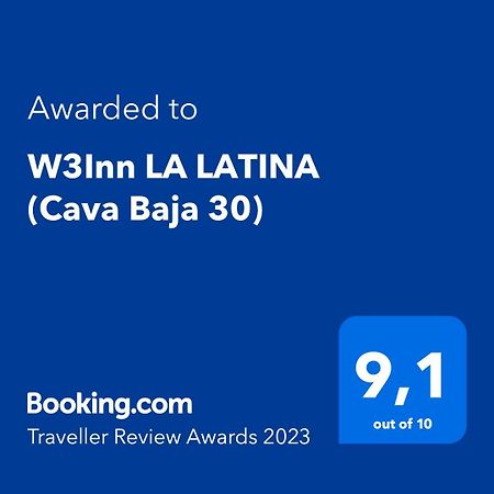 W3Inn La Latina Madrid Kültér fotó